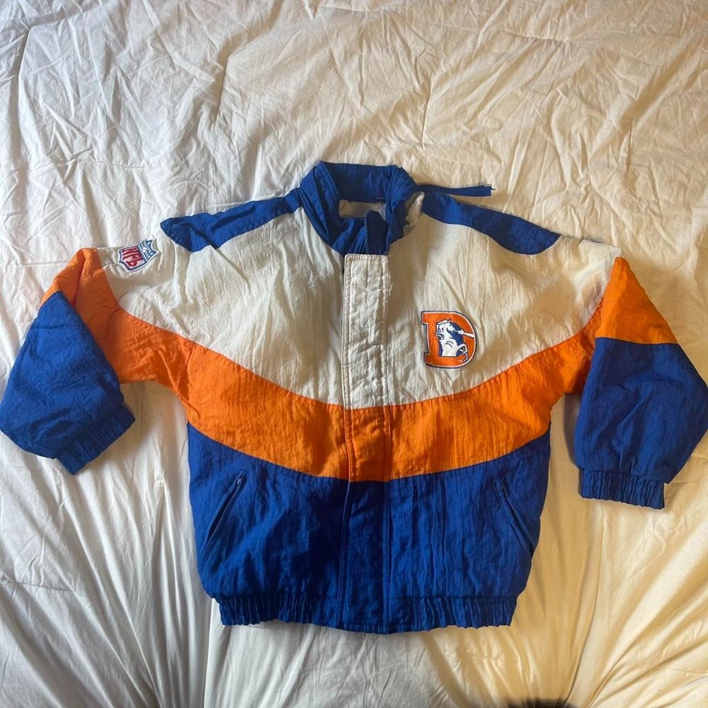 Vintage Broncos NFL Puffer